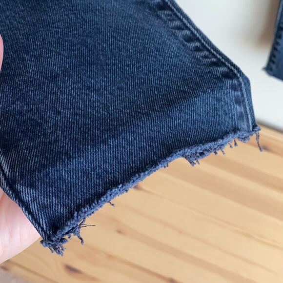 Levi’s Wedgie Fit Ankle Jean Button Fly Dark Blue 24 - Picture 6 of 16